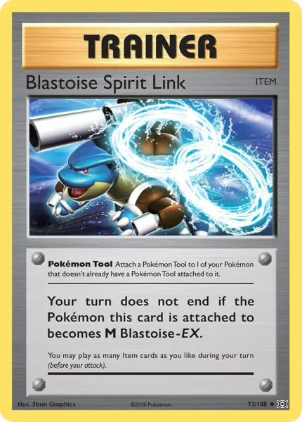 Blastoise Spirit Link - Evolutions (73/108)