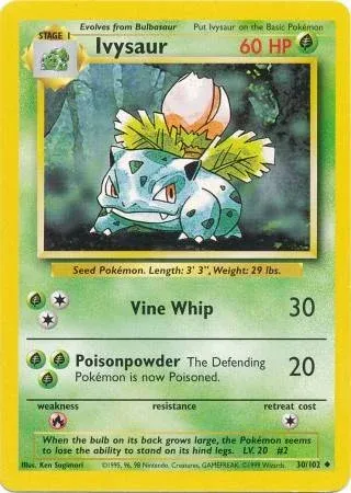Ivysaur - Base Set  (30/102)