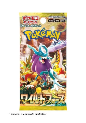 (JAP) Booster Avulso - Escarlate e Violeta - Wild Force