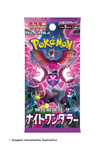 (JAP) Booster Avulso - Escarlate e Violeta - Night Wanderer