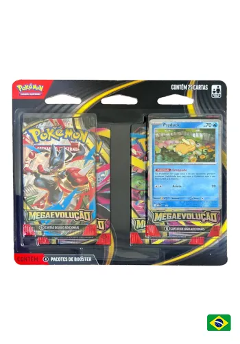 (PT-BR) Blister Quádruplo Megaevolução 1 - Megaevolução