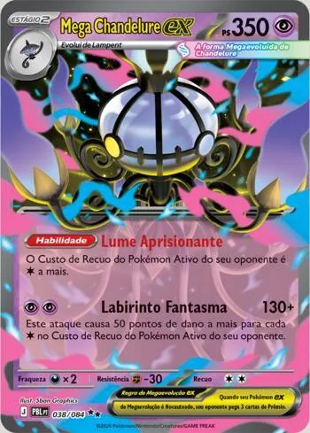 Mega Chandelure ex (038/084)