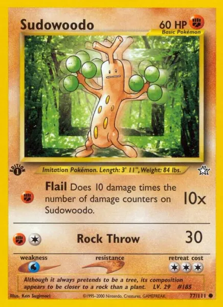Sudowoodo - Neo Genesis (77/111)