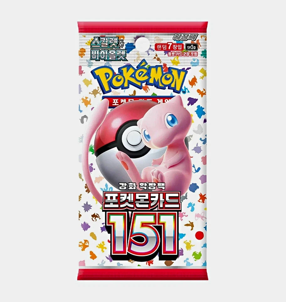 Pokémon 151 Korean Booster Pack